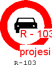 R - 103 Autocad Çizimi