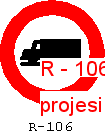 R - 106 Autocad Çizimi