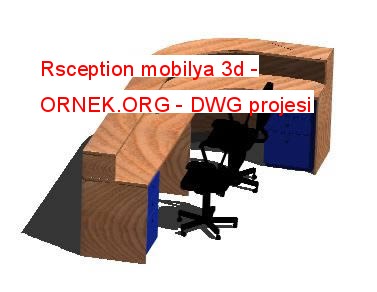 Rsception mobilya 3d