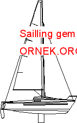 Sailling gemi 1 ele