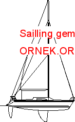 Sailling gemi 3 ele