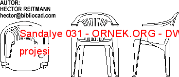 Sandalye 031