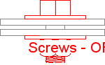 Screws Autocad Çizimi