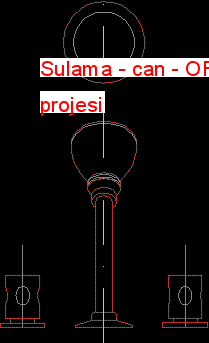 Sulama - can Autocad Çizimi