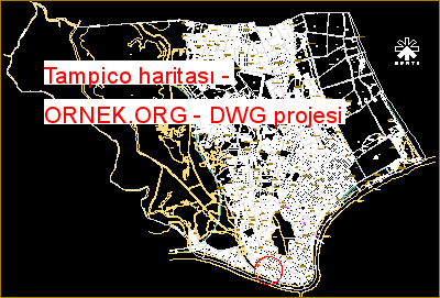 Tampico haritası