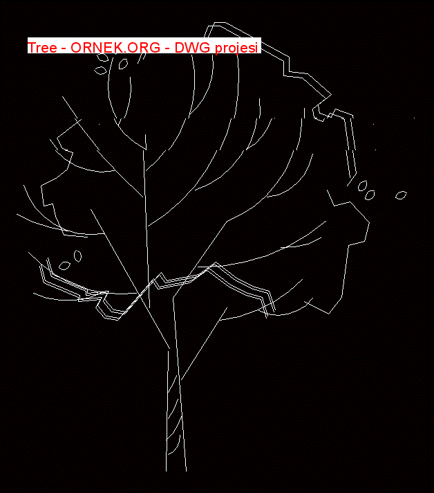 Tree Autocad Çizimi