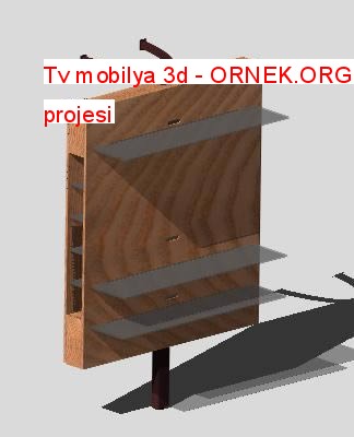 Tv mobilya 3d