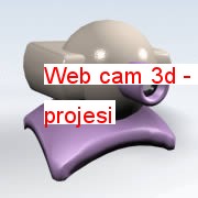 Web cam 3d Autocad Çizimi