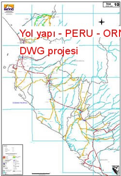 Yol yapı - PERU Autocad Çizimi