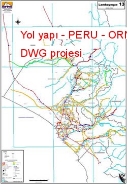 Yol yapı - PERU Autocad Çizimi