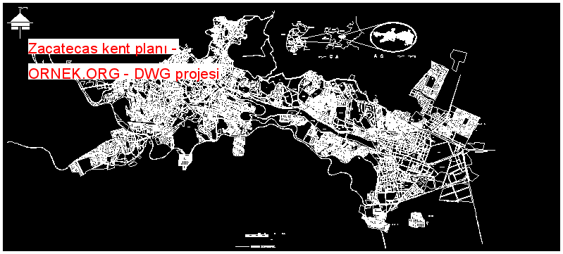 Zacatecas kent planı
