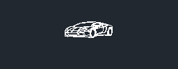 3D Lamborghini Aventador Autocad Çizimi