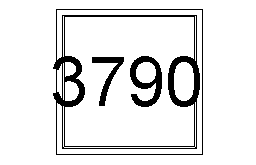3790 Autocad Çizimi