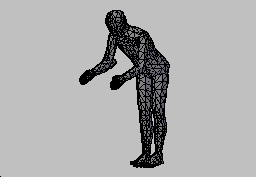 3D - MAN - Kaldırma Autocad Çizimi