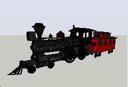 3D -Train Autocad Çizimi