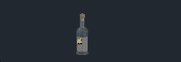 3D Şarap şişesi