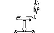 sandalye Autocad Çizimi