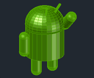 Android3D Autocad Çizimi