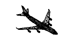 747 3D Boing Autocad Çizimi