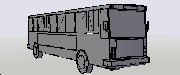 otobüs 3d Autocad Çizimi