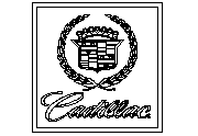 cadillac logo Autocad Çizimi