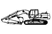 CX220 durumda fg Autocad Çizimi