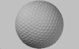 Golfball1 Autocad Çizimi