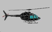 helikopter Autocad Çizimi