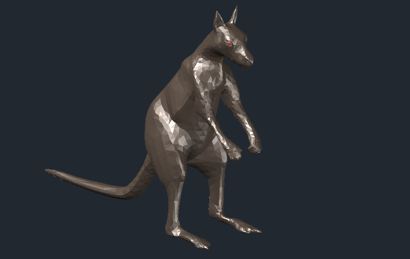 kanguru Autocad Çizimi