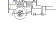 Kenworth -2 Autocad Çizimi