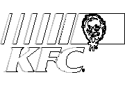 KFC logosu Autocad Çizimi