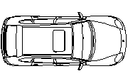 porsche cayenne planı Autocad Çizimi