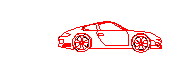 Porsche Panamera 2d Autocad Çizimi