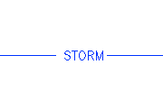 Fırtına Kanalizasyon Linetype Autocad Çizimi
