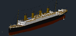 Titanic3D Autocad Çizimi