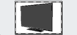 tv LCD Autocad Çizimi