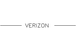 Verizon Linetype Autocad Çizimi