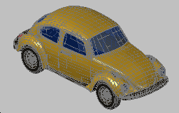 VW Beetle - Autocad Çizimi