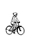 Kadın binicilik , bisiklet Autocad Çizimi