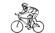 bisikletçi Autocad Çizimi