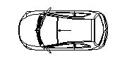 Ford Ka 2d Autocad Çizimi