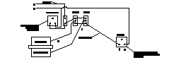 invertörlü bağlantı şeması Autocad Çizimi