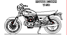 Moto - GUZZI V50 - 1 - V65TT