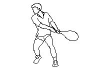 Tenis Oyuncu Autocad Çizimi