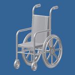 tekerlekli sandalye Autocad Çizimi