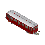 H0 - M131 - podvozok - skelet Autocad Çizimi