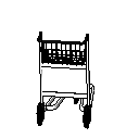 bagaj arabası Autocad Çizimi