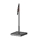 Tamamen parametrik Flagpole Autocad Çizimi