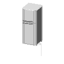 Buzdolabı Electrolux DF45 Autocad Çizimi
