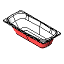 Koupelna - Edmond - 14 (1800x800) Autocad Çizimi